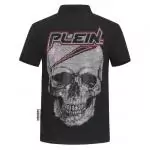 chaude polo tshirt philipp plein homme pas cher col rond de coton pp39001 plein mode